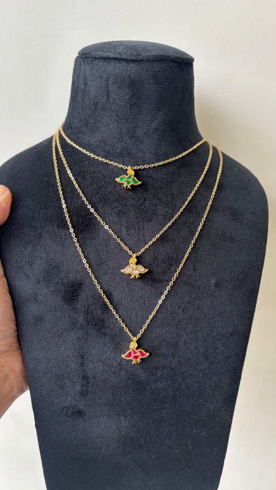 Three Layer Chain Necklace