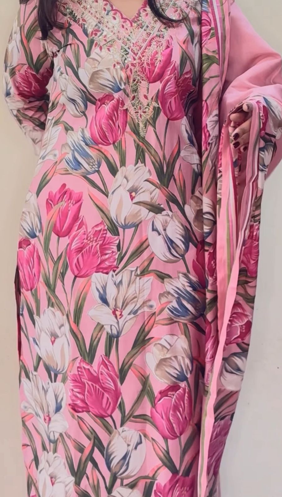 Flower Printed Suiet